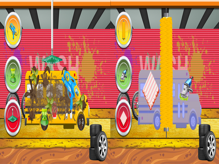 School Bus Wash Salon Best Auto Cleaning and Washing