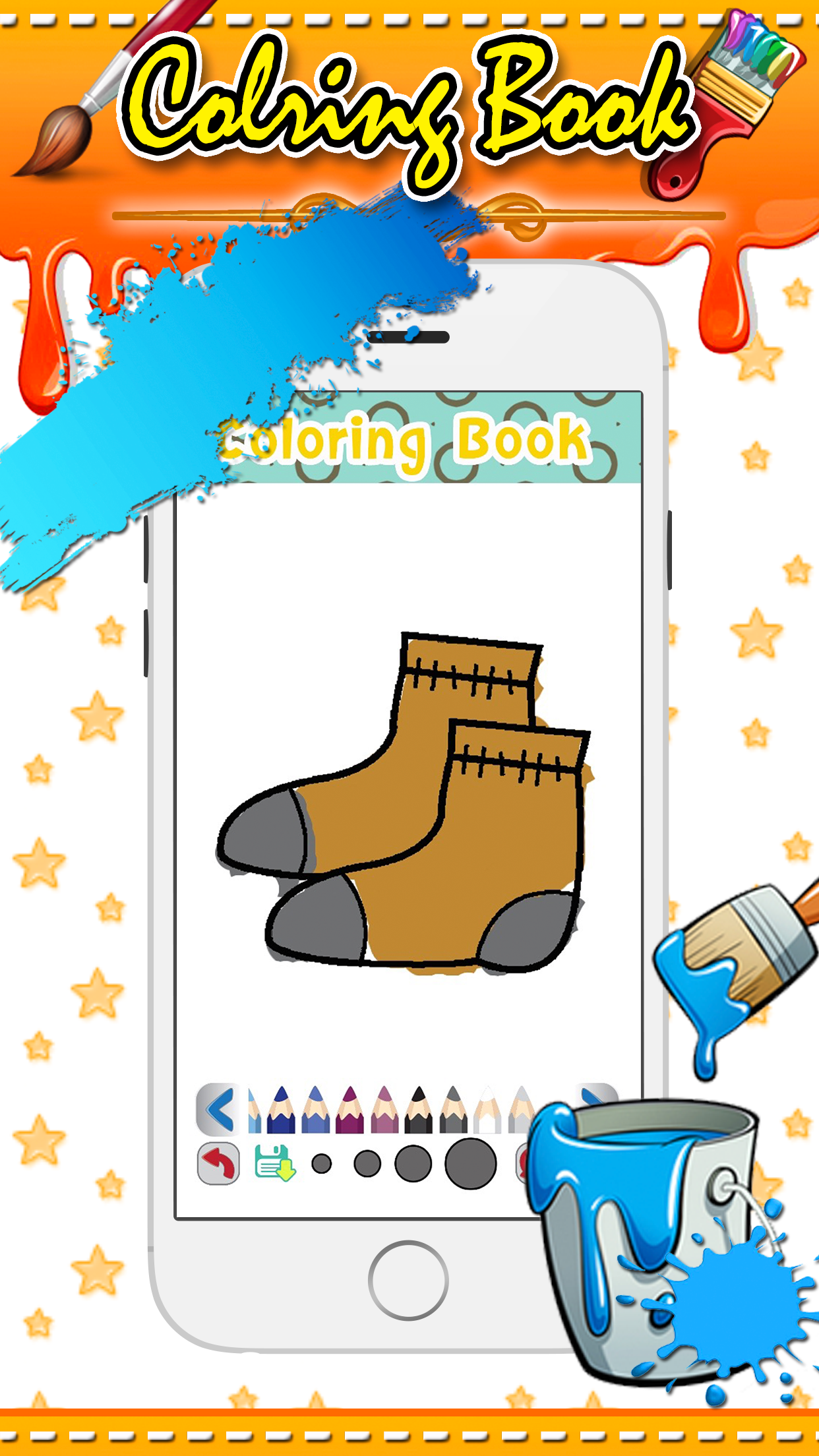 coloring book app for 3rd grade kids screenshot 5