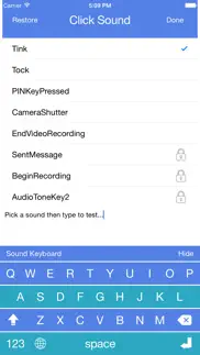 keyboard sound - customize typing, clicks tone, color themes iphone screenshot 3