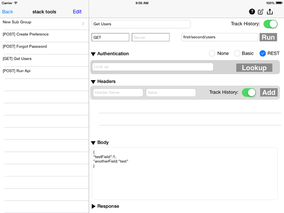#1. postStack (iOS) Door: Super7UI
