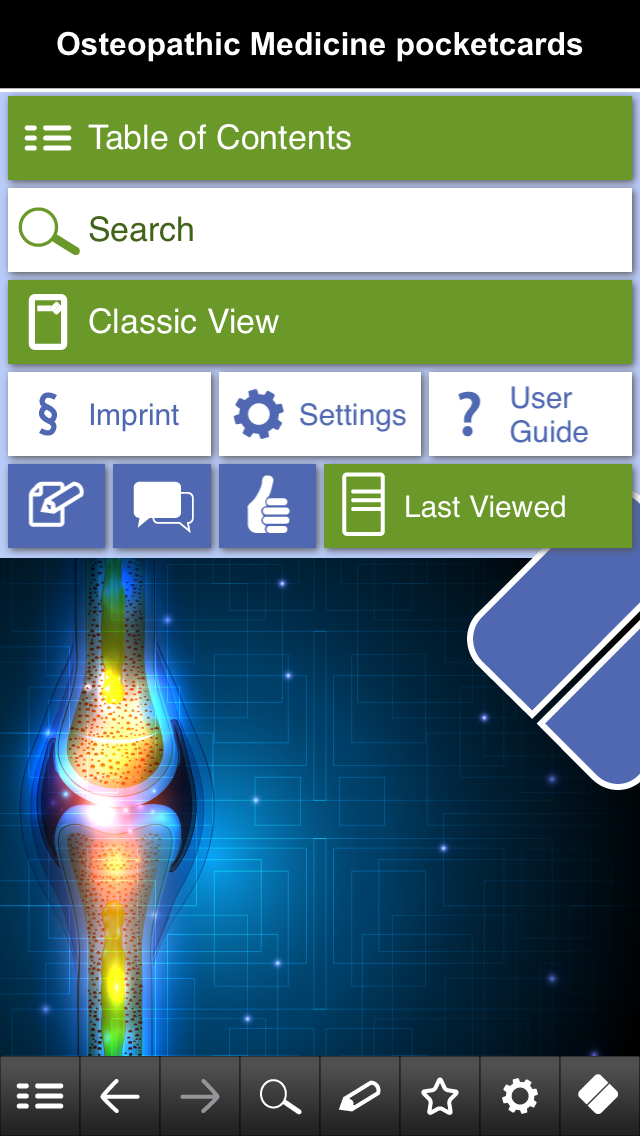 Osteopathic Medicine pocketcards Screenshot 1
