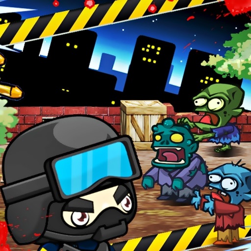 Cool Zombie VS Swat Game GS 1 :the police walking shooting zombie and boss icon