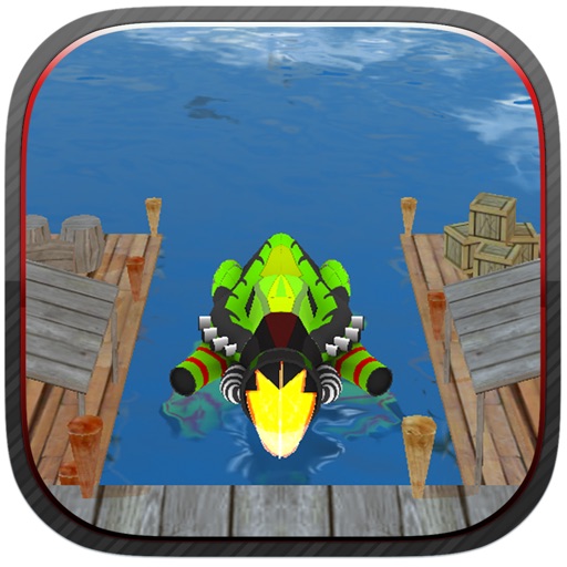 Jet Boat Rush Survival Amazing 3d Game icon