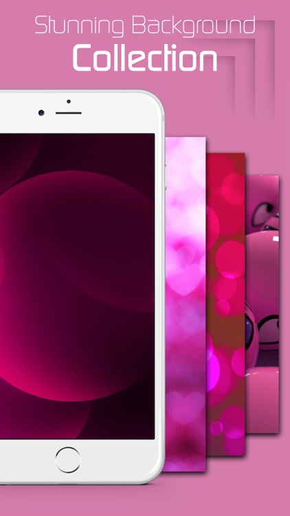 Dynamic Live Pink Wallpapers & Backgrounds HD PRO for Live Photos & Lock Screen Themes