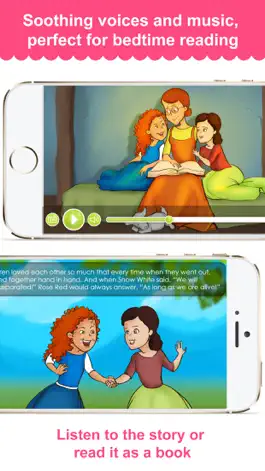 Game screenshot Snow White and Rose Red - Narrated Children Story apk