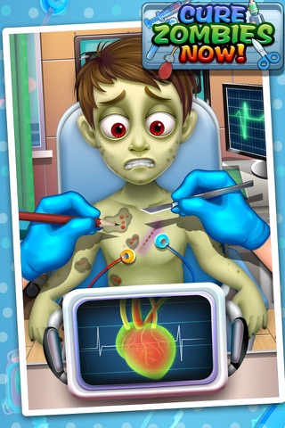 Cure Zombies Now - Zombie's Surgery screenshot 2