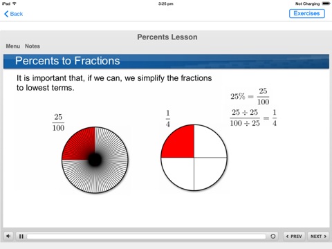 Ratios and Percents screenshot 3