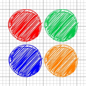Screenshots (2) Four Color - Press the button