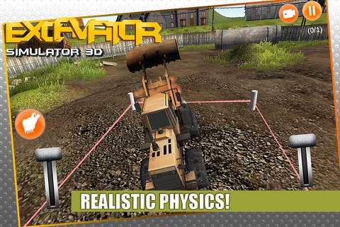 Excavator Driver Simulator 3D screenshot 4