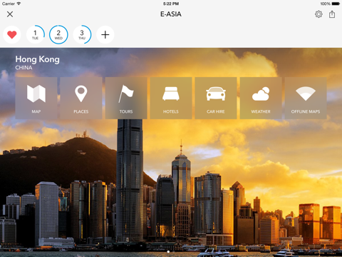 Screenshot #4 pour Planificateur de voyages, guide de voyage et carte offline pour la Chine, le Japon, la Corée du Sud et Taïwan