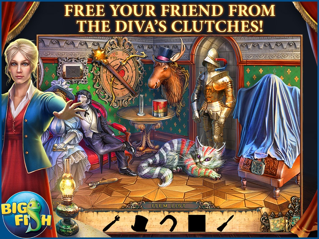 Maestro: Dark Talent HD - A Musical Hidden Object Game screenshot 2