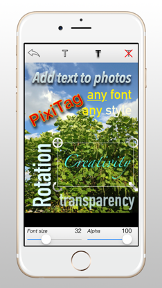 PixiTag LT: Text On Photo screenshot 1