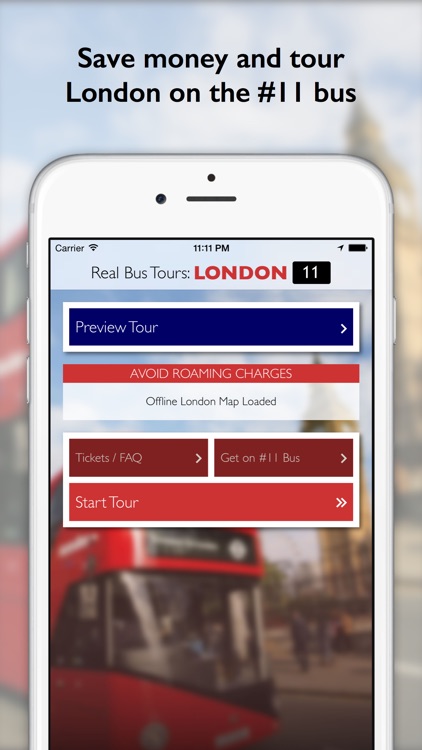 London Real Bus Tour - #11 Route