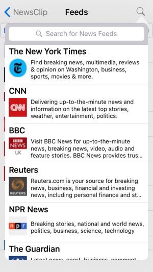 NewsClip - Personal News Reader(圖4)-速報App