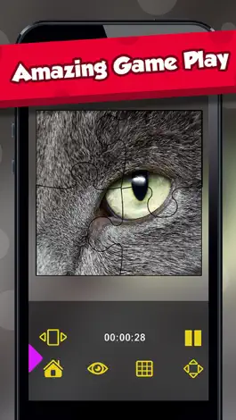 Game screenshot Big Cats Puzzle 4 Kids Endless Jigsaw-Adventure apk