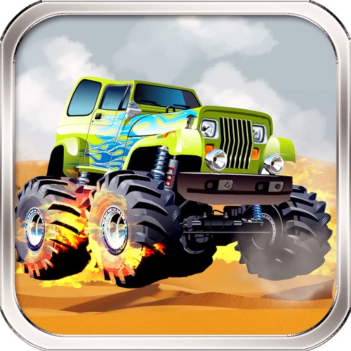 Crazy Monster Truck Dirt Race Free - Fun Road Trip Warrior Racing iOS App