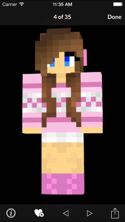 Girl Skin For Minecraft Edition by Rahul Parge