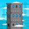 Tiny City Tower: Tear Down Tall City Building Free