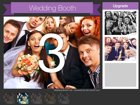 Wedding Booth Lite iPad screenshot 4 - Photo & Video app
