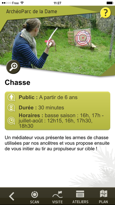 Screenshot #1 pour ArchéoParc Dame Brassempouy