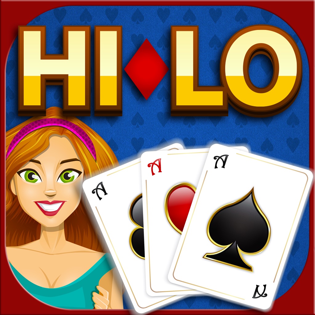 Las Vegas Hi Lo - Higher or Lower Casino Cards Battle icon