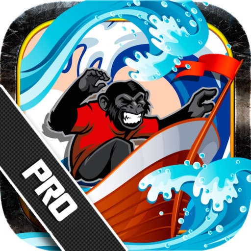 Banana Boat Speed Race Pro - Monkey Water Mischief icon