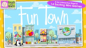 Fun Town for Kids Free - Creative Play by Touch & Learn screenshot