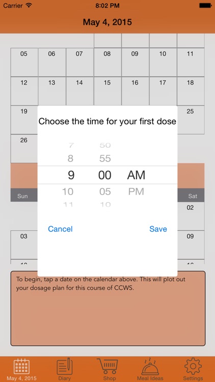 Candida CCWS Treatment Tracker