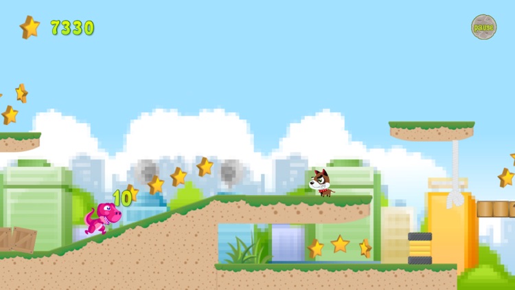 Pixel Sky Dino-saur Jurassic Escape Lite