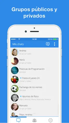 Game screenshot Polixat - La app de chat para la Universitat Politècnica de València apk