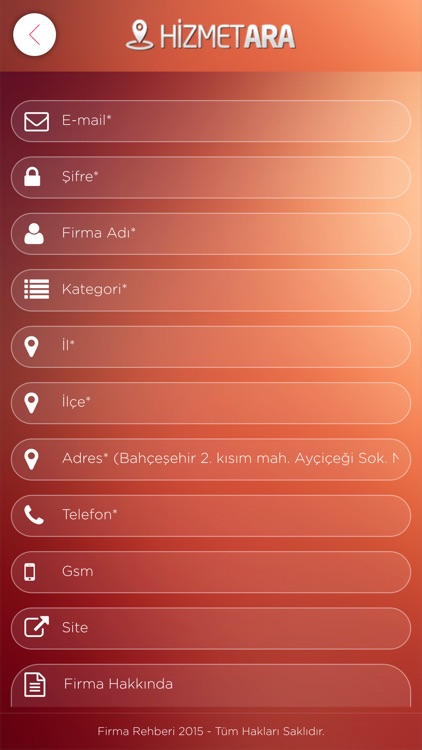 Hizmet Ara screenshot-3