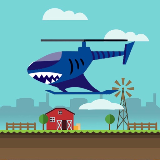 Shark Copter - Air Action Arcade Icon