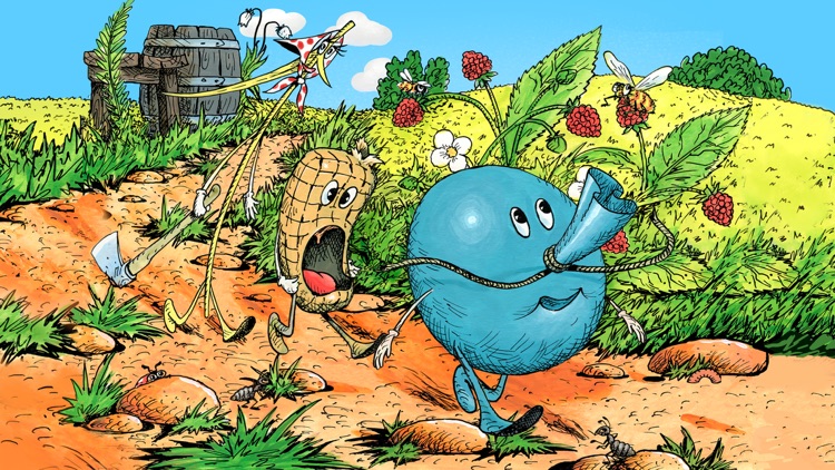 The Bubble, The Straw and The Bast Shoe. Interactive book for children ...