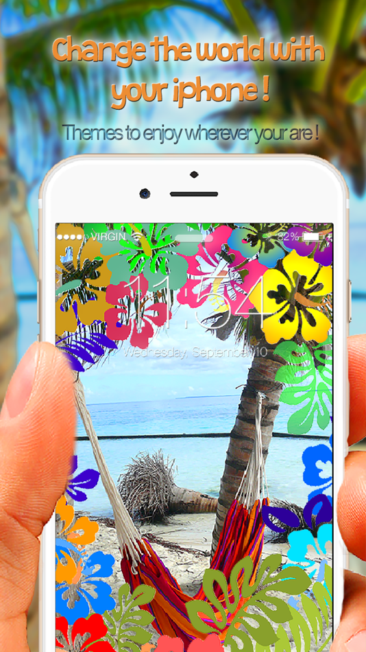 #2. Lockscreen One - Customize your screen with fancy themes (iOS) Με: Cristian Cendon Marquez