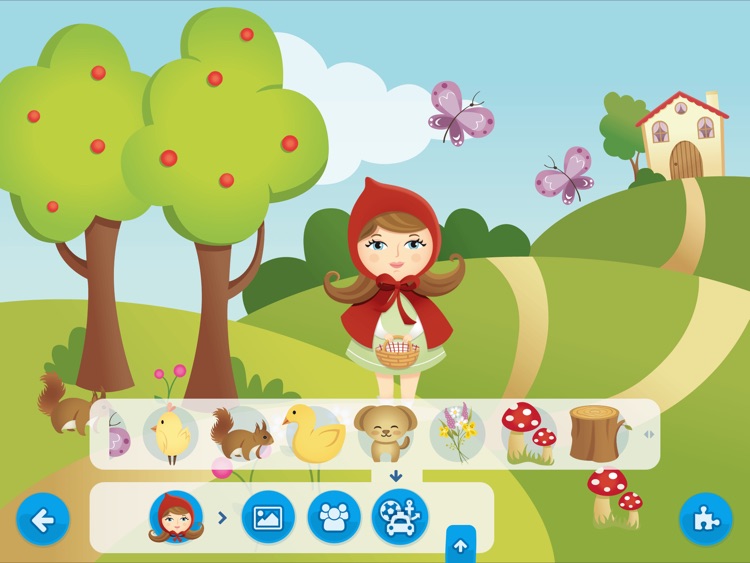 Creapuzzles Create and play with your own puzzles of Children's Stories screenshot-4