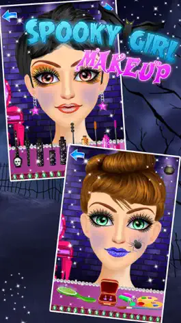 Game screenshot Anna's Spooky Makeup Salon Games for girls mod apk
