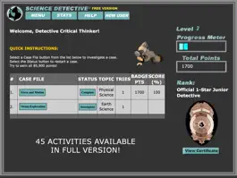 Game screenshot Science Detective® A1 (Free) hack