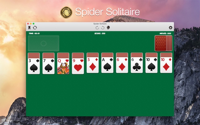 Spider Solitaire - Game for Mac, Windows (PC), Linux - WebCatalog