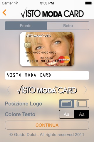 Visto Moda Card screenshot 2