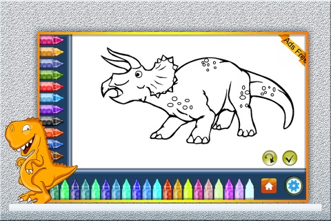 Coloring Book Dinosaur screenshot 4