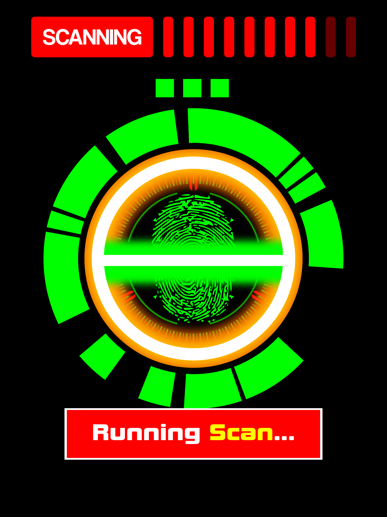 Ghost Scanner - Ghost Detector Fingerprint Scanner Pro HD screenshot 4