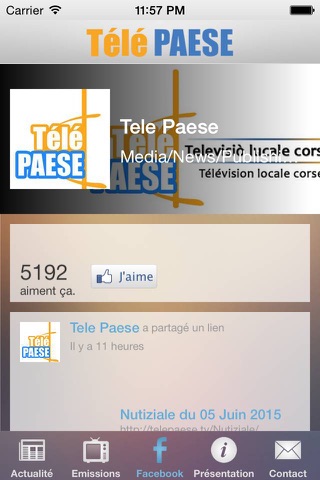 Télé Paese screenshot 3