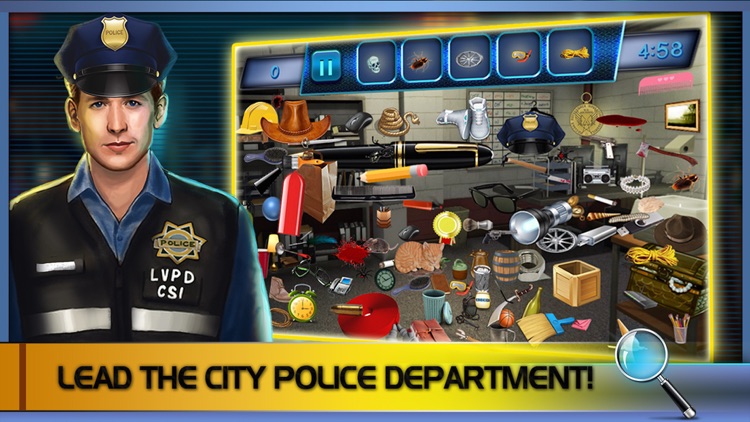 Criminal Hunt Secret Objects: Reveal Mystery Crimes Scene Across Town
