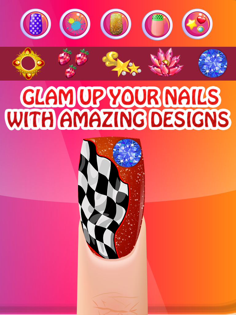 Hollywood Nail Salon-Nail Art Manicure for Girls screenshot 9