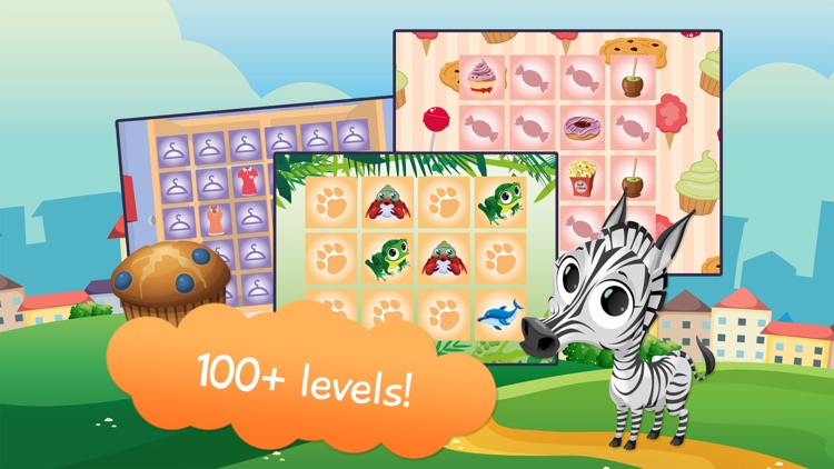 Kids Animals Memory - Free screenshot-0