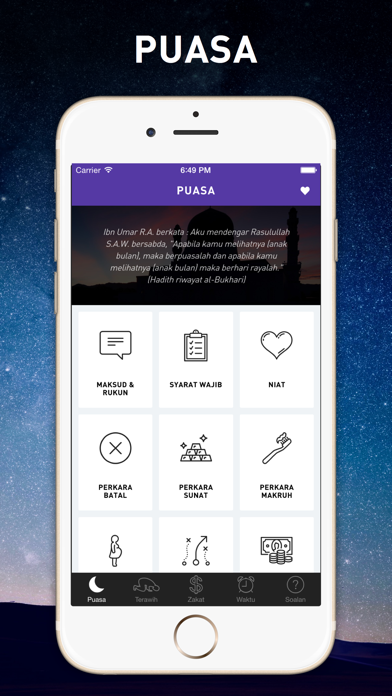 Ramadhan app screenshot