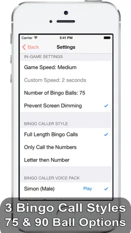 Game screenshot iBingo Caller - Play Bingo at Home with Friends! apk