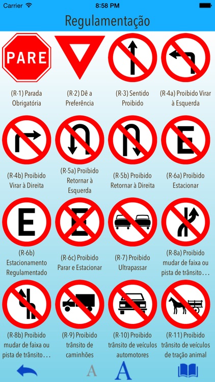 Placas de Trânsito
