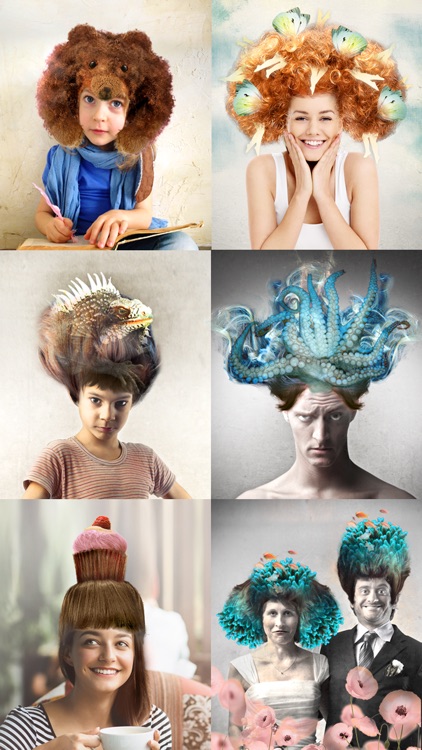Surreal wigs Pro – Creative hairstyles to edit your photos screenshot-0