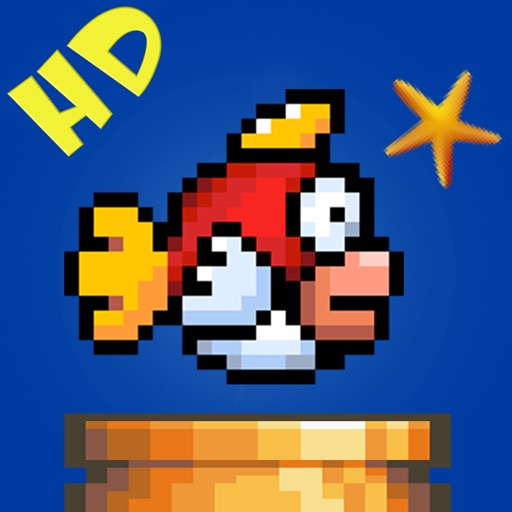 Flying Tiny Fish - The Adventure Of A Tiny Bird Fish icon